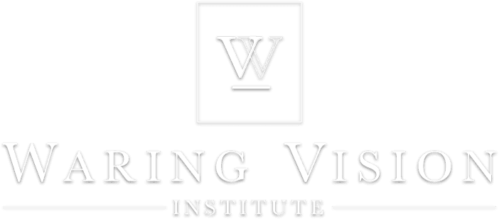 white Waring Vision Institute logo